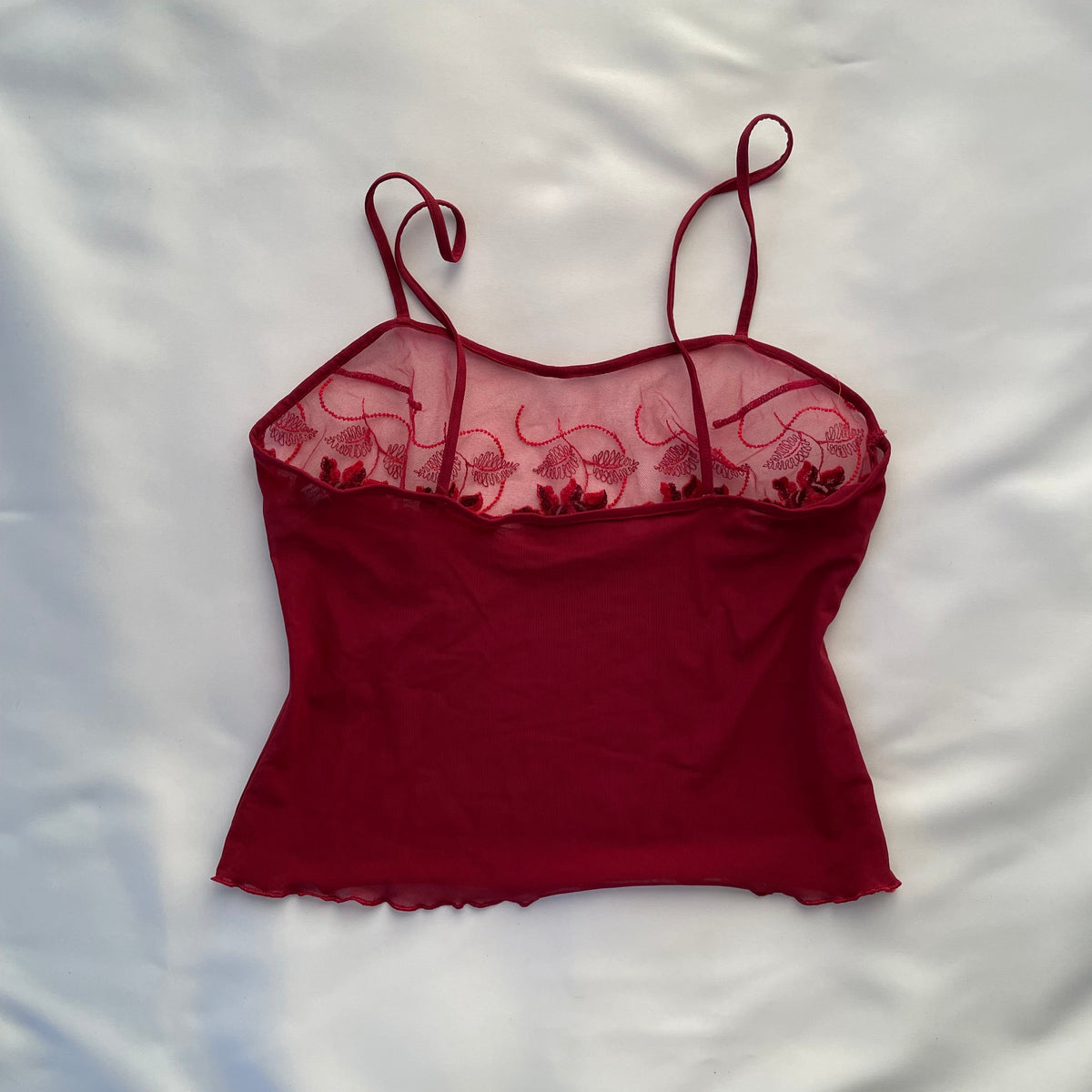 Burgundy italian vintage top