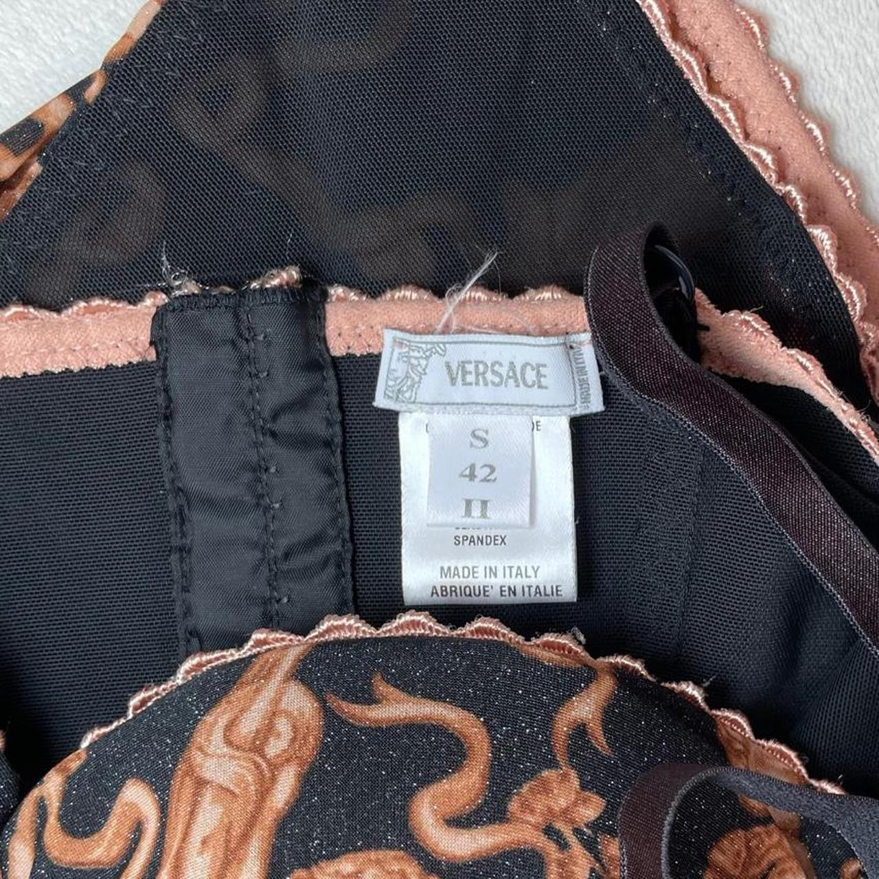 Vintage Versace corset top