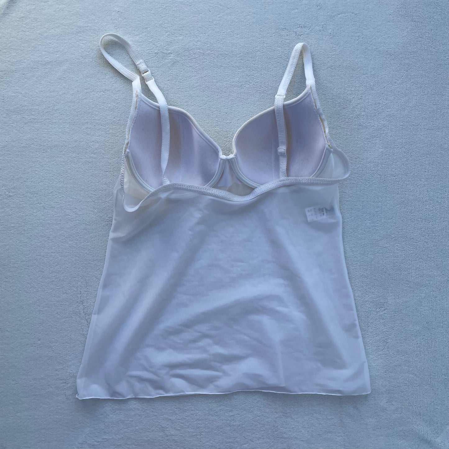 White corset top