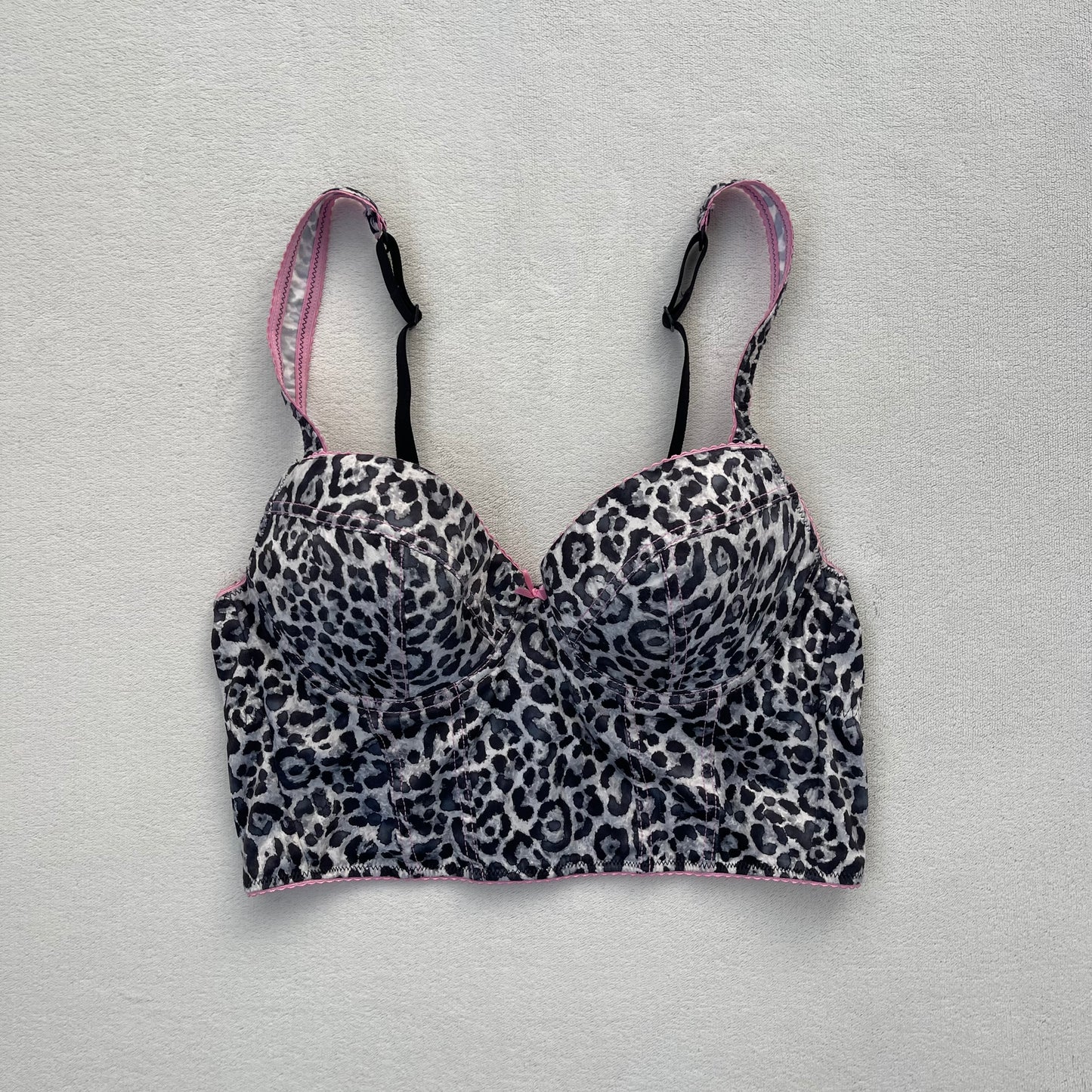 Leopard Print Corset Top