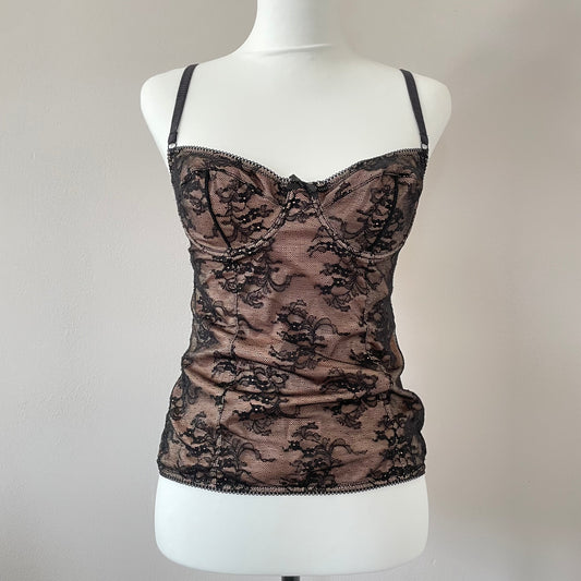 Dolce&Gabbana y2k floral top