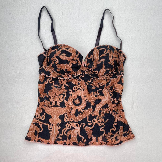Vintage Versace corset top