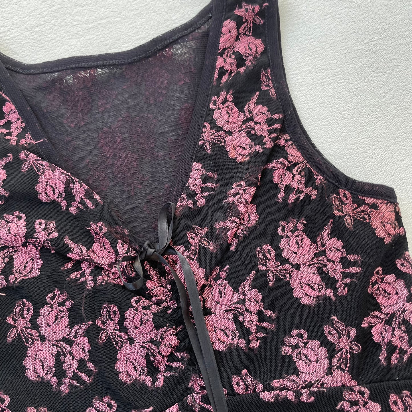 Mesh tank top