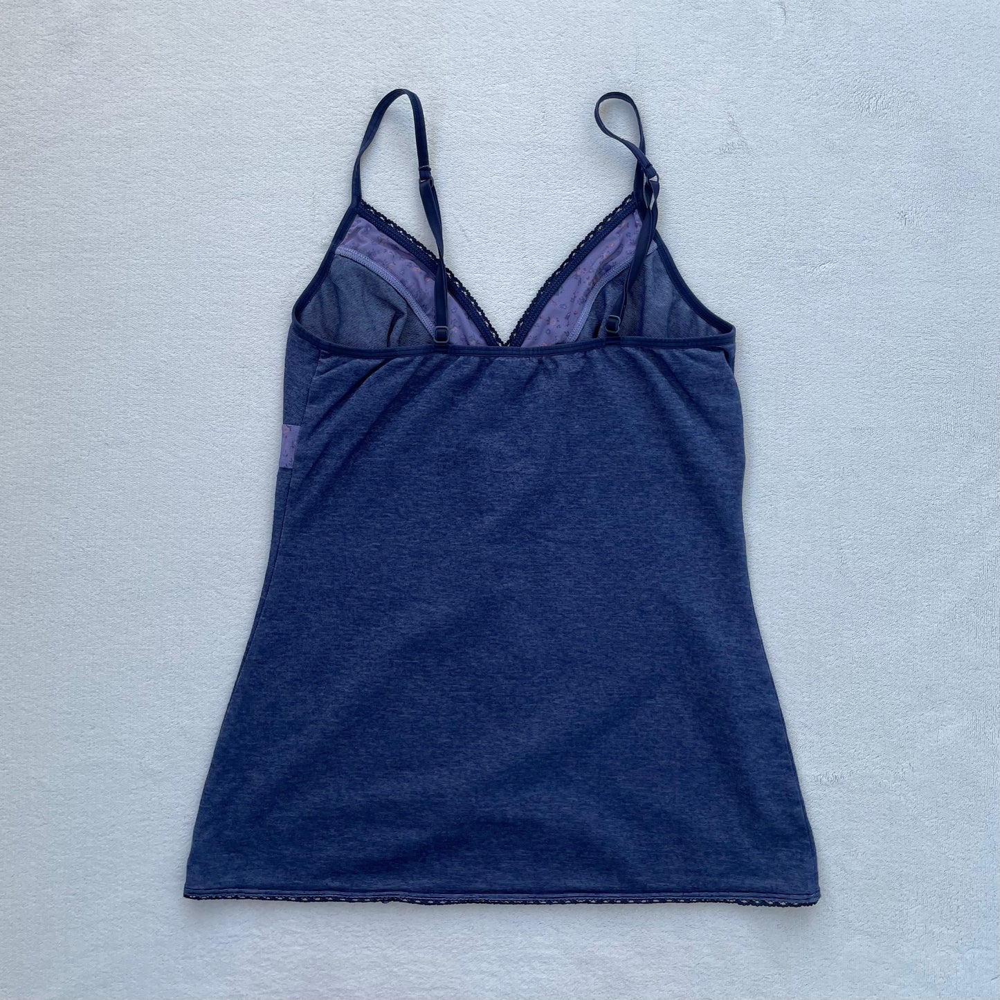 Blue y2k cami top